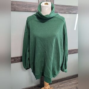 LIT Active Whisper Cowl Neck Oversized Pullover